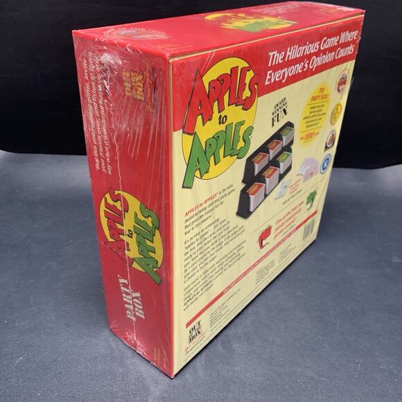 Apples To Apples Party Box The Game of Hilarious Comparisons by Out of the Box - Picture 3 of 4